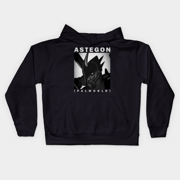 Palworld Astegon Kids Hoodie by StebopDesigns